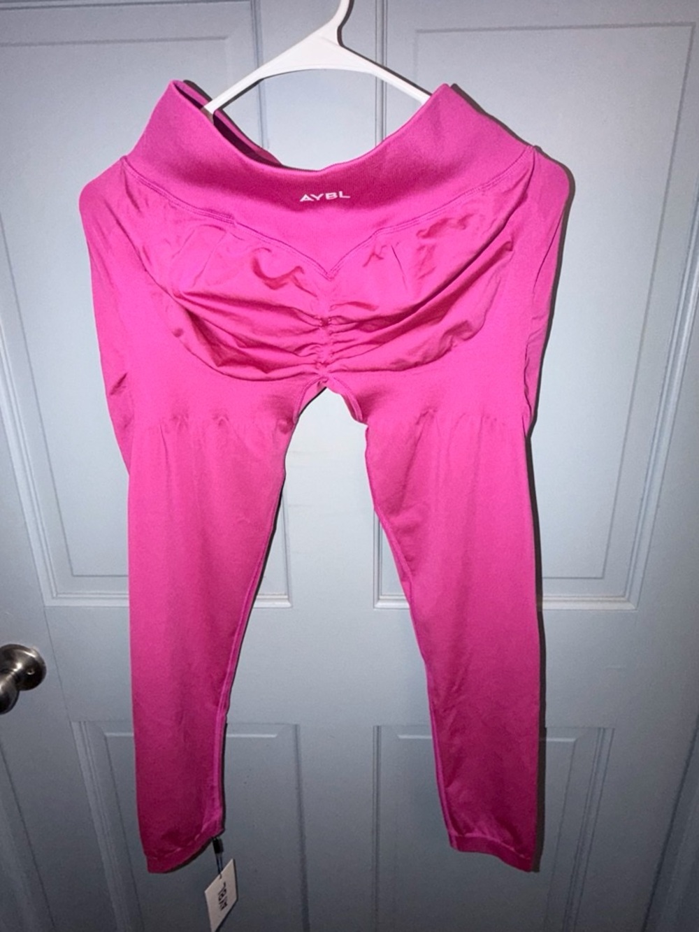 AYBL Bright Magenta Crisscross Sports Bra - Picture 4 of 5